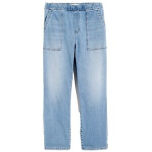 👖🛋️ MADEWELL Bellview Wash Relaxed‎ Fit Jeans | Pull-On XS Fits 4/6 Soft Denim